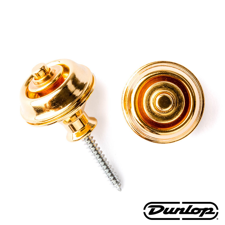 Dunlop SLS1034G STRAPLOK 安全背帶扣 金色
