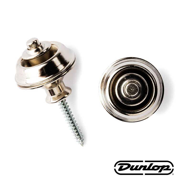 Dunlop SLS1031N STRAPLOCK 安全背帶扣 鎳銀色