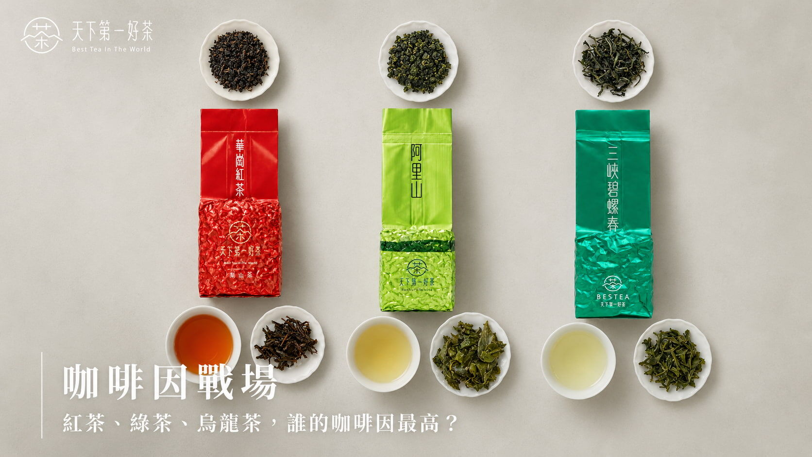 咖啡因戰場：紅茶、綠茶、烏龍茶，誰的咖啡因最高？