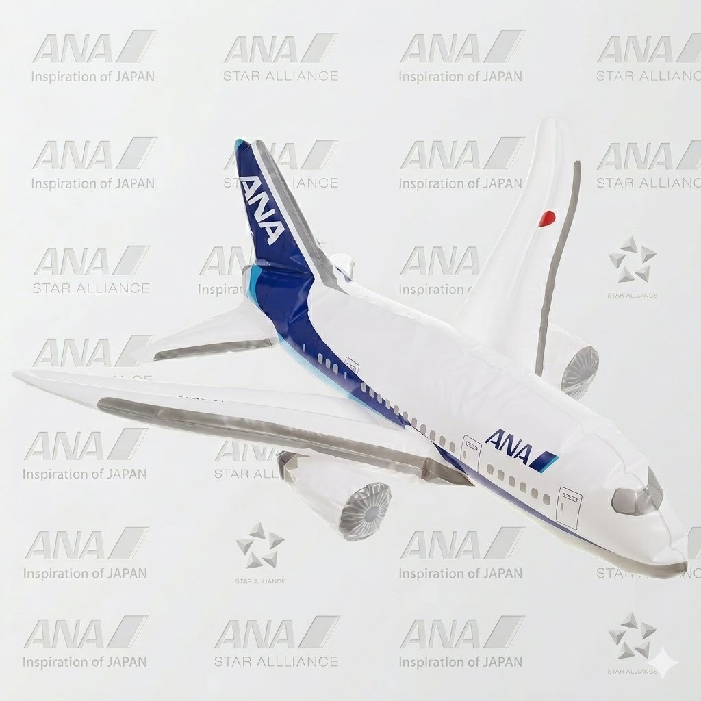 ANA全日空 波音787飛機充氣玩具