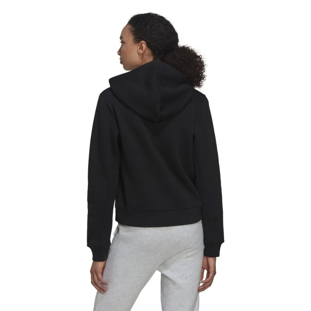 ADIDAS 外套 W ALL SZN FZ HD 全黑 基本款 連帽外套 女 HC8848