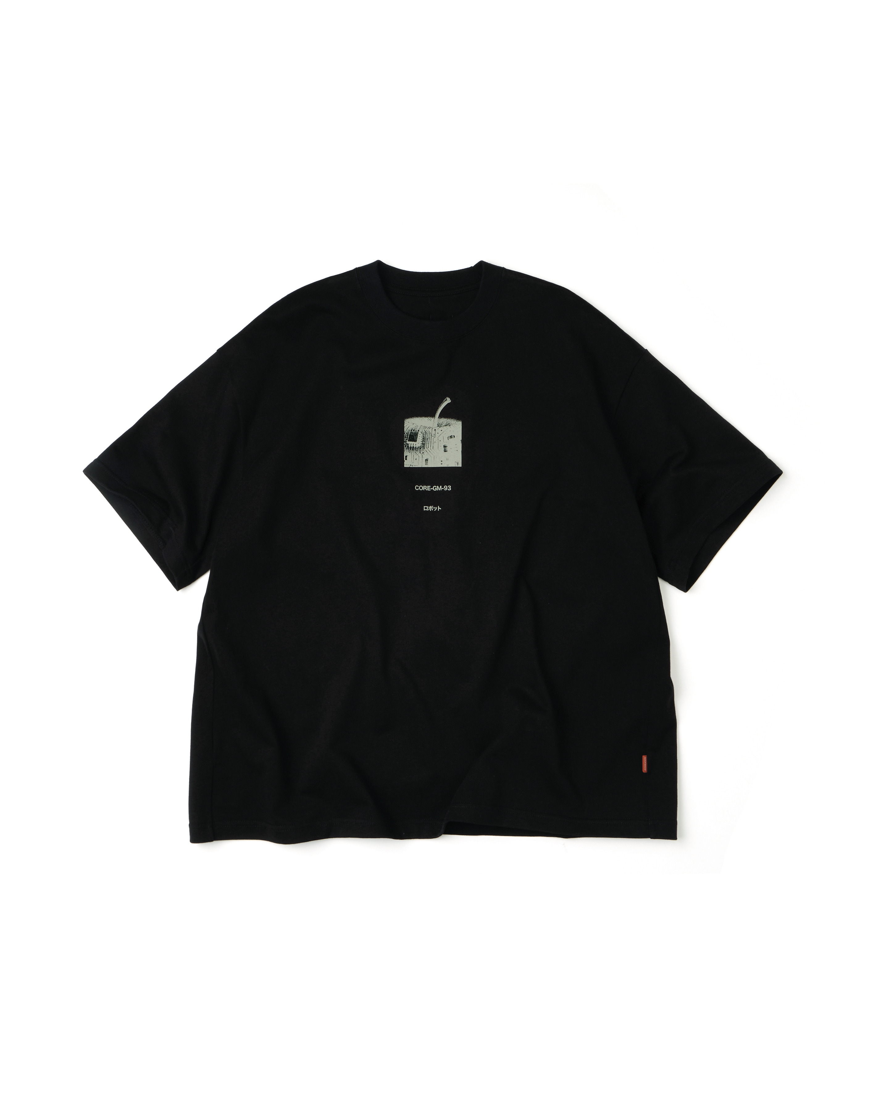 GOOPiMADE GRC-3 Mechanical Apple Graphic Tee(Ver. BOX) - Black