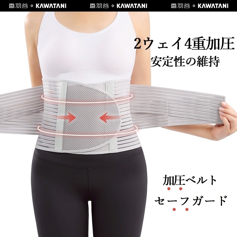 WSBB9592  日本KAWATANI香羽谷護腰帶（7月中旬）