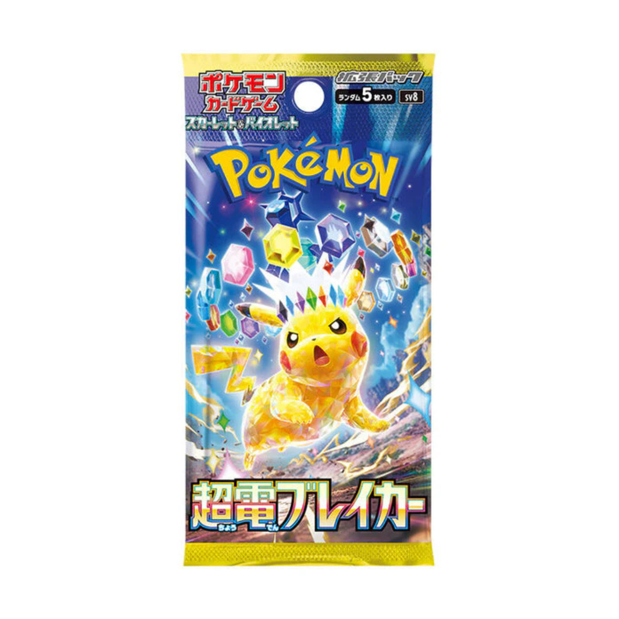 Pokemon TCG 日版 朱&紫 SV8「超電ブレイカー」 擴充包