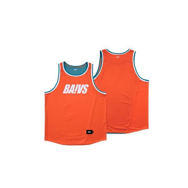 Baivs Hybrid Reversible Jersey BSHRJ711 男 球參 球衣 雙面 孔雀綠 亮橘