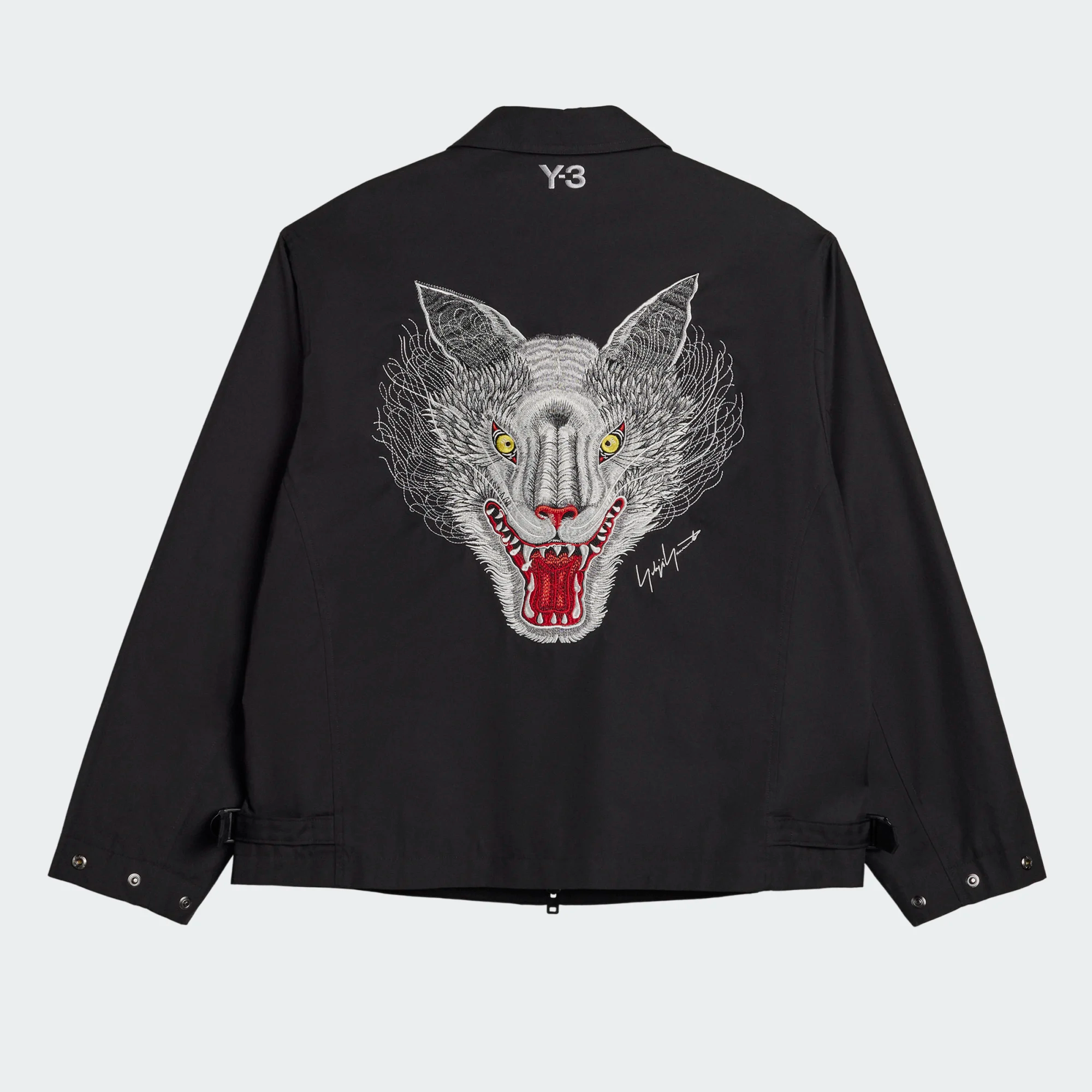 【 Y-3 x F1 WOLF JKT 聯名限定外套 - 黑 】