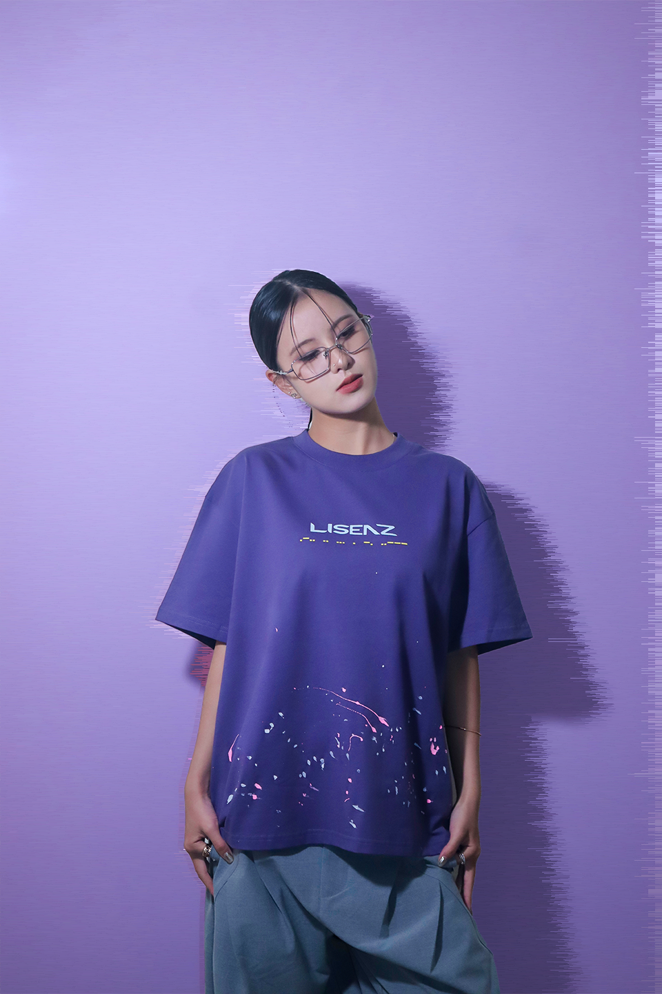 LiSenZ Signal Logo T-Shirt 潑漆 標誌 短T 短袖