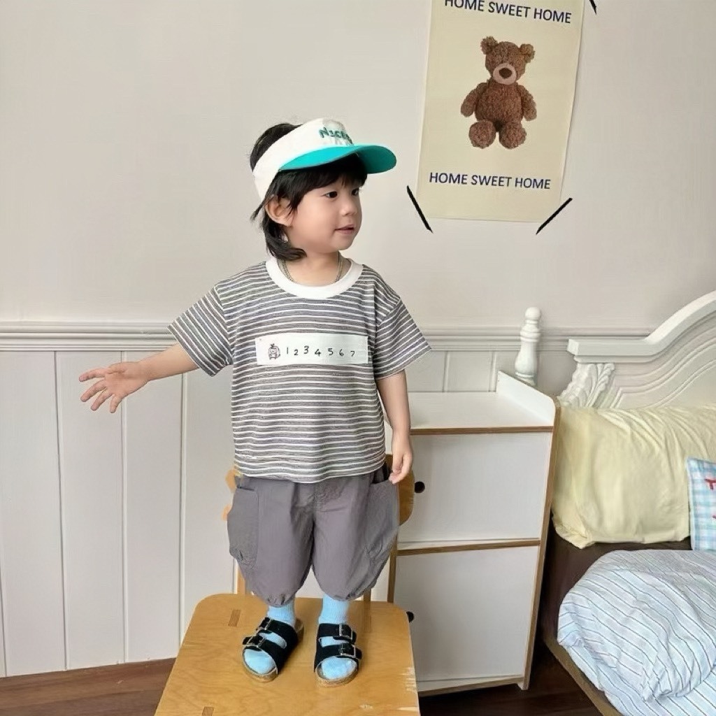 童趣數字條紋套裝