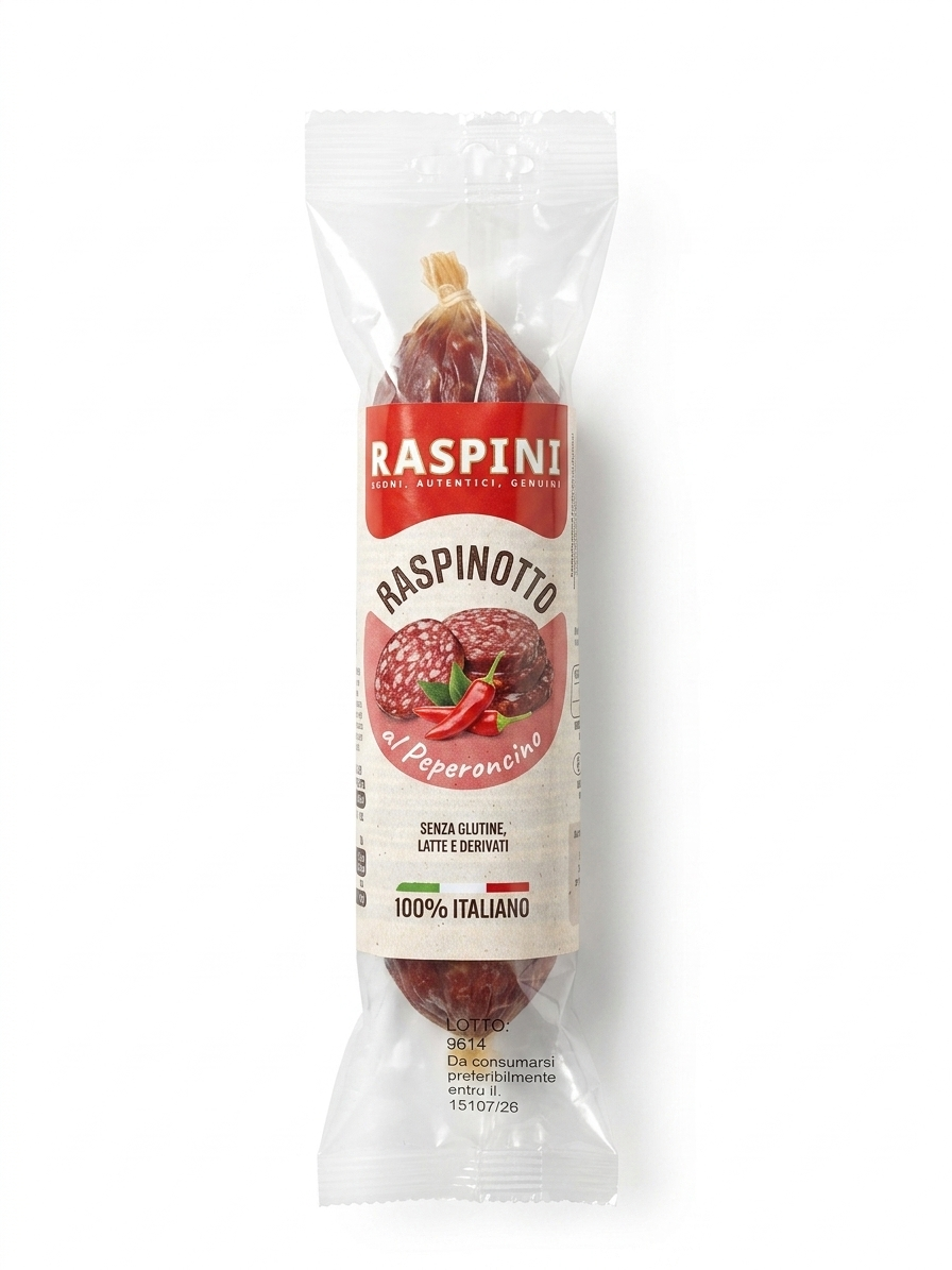 意大利 RaspiniI 沙樂美辣香腸 150克/件 (0-4°C)