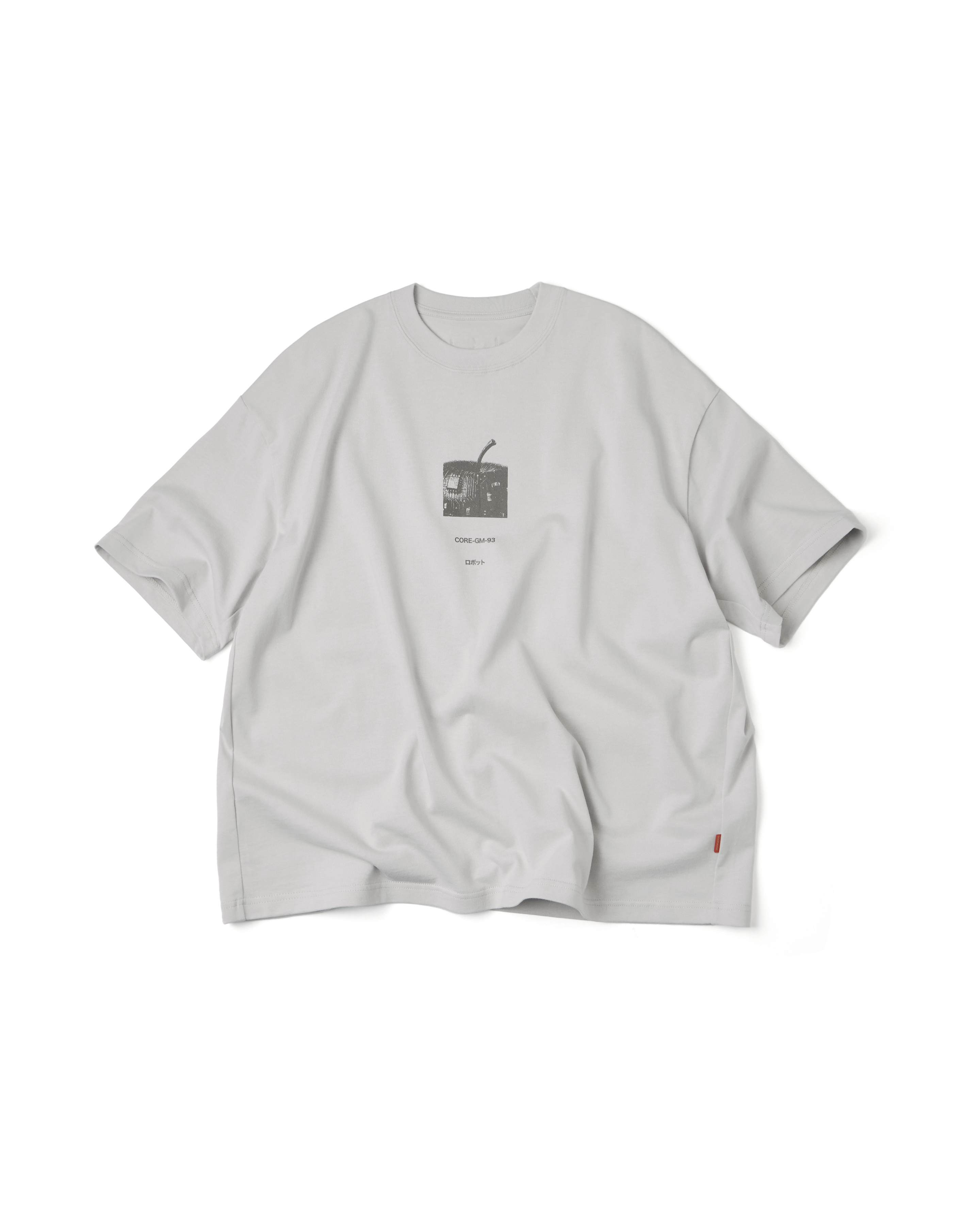 GOOPiMADE GRC-3 Mechanical Apple Graphic Tee(Ver. BOX) - Gray