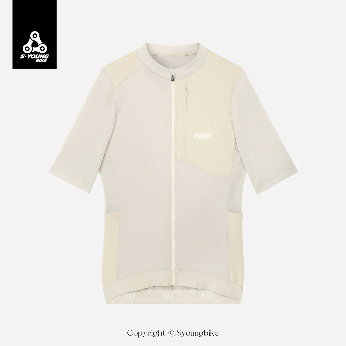 【PEdALED】W's ODYSSEY Merino Jersey 女短袖車衣 / Beige