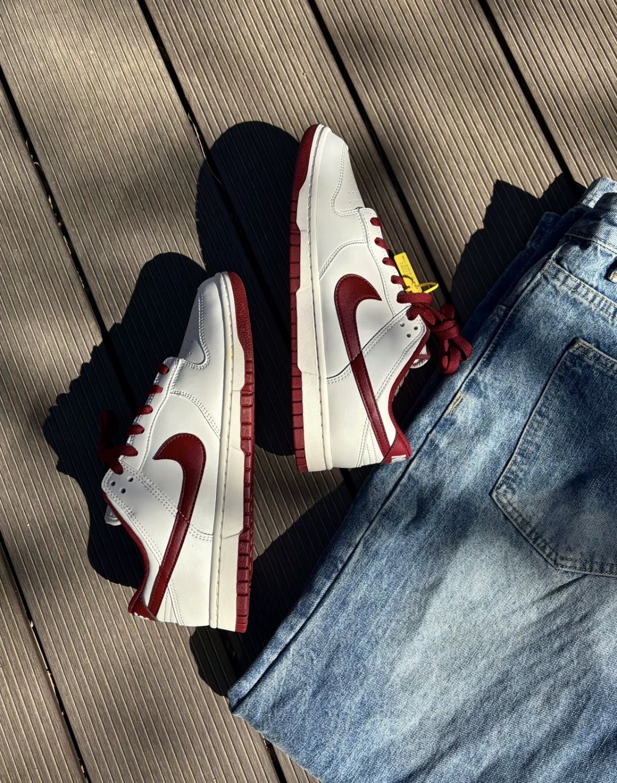 男鞋 NIKE DUNK LOW RETRO 'Phantom Team Red' 白紅 低筒 復古 休閒鞋【HF5441-008】