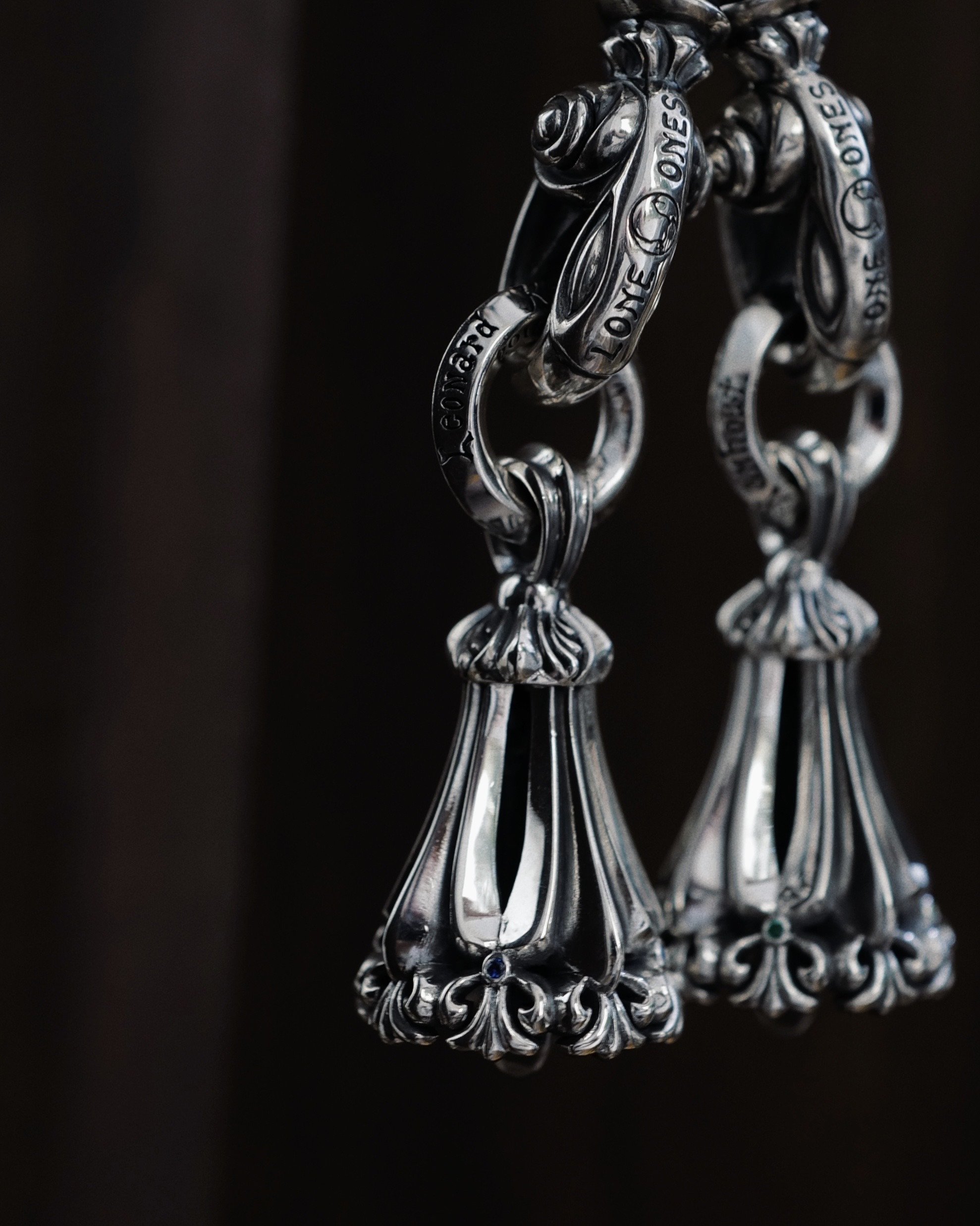 CHROME BELL S W/4 SAPPHIRE