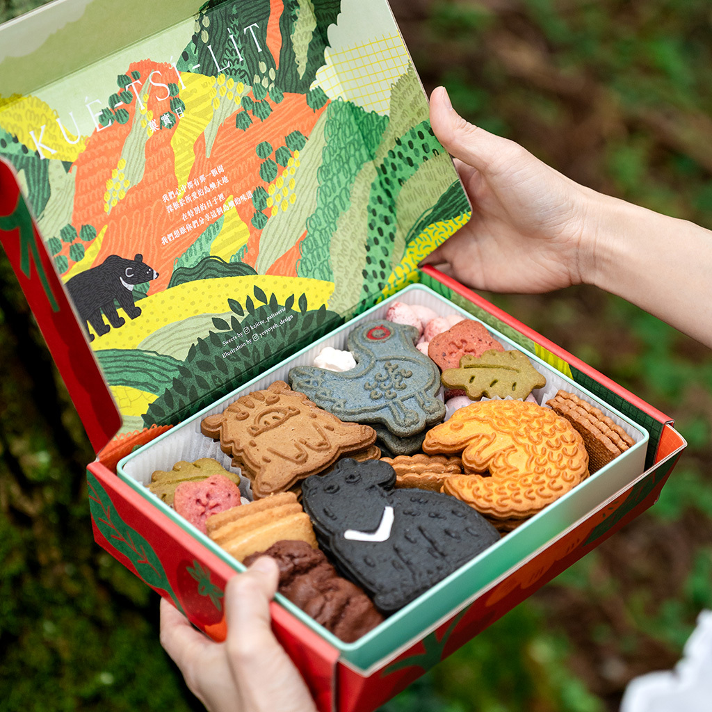 動物森林鐵盒餅乾 Into the forest cookies