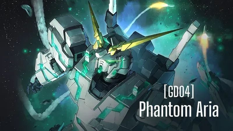 特典一盒一張 全新現貨 GUNDAM CARD GAME Booster Pack Phantom Aria[GD-04] 高達卡牌遊戲 補充包 第四彈 Phantom Aria [GD04] 原盒 行版