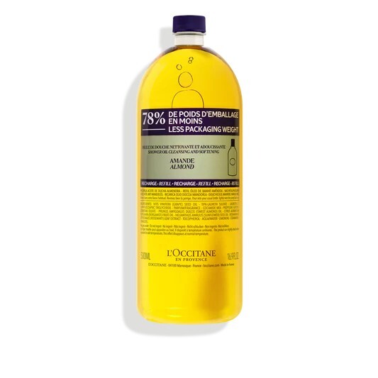 L'Occitane Almond Shower Oil Eco-Refill 500ml