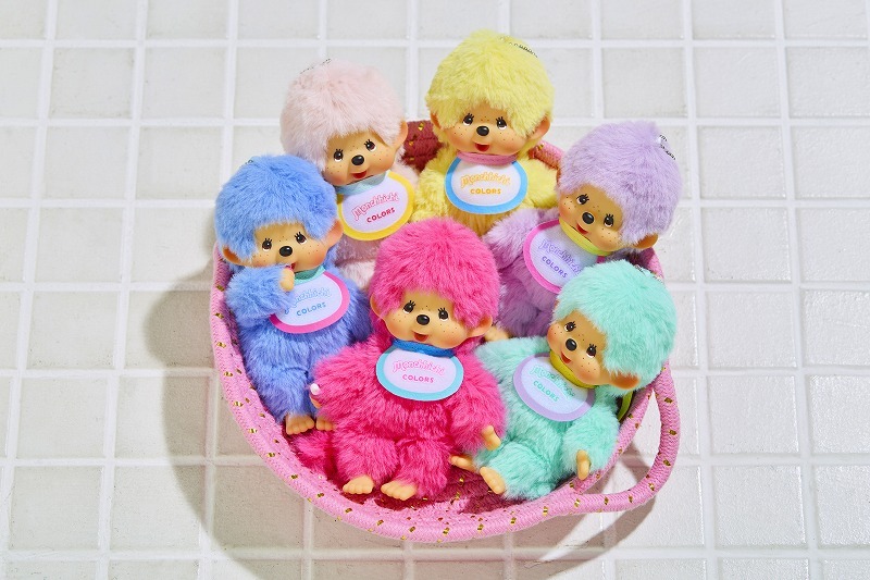 🇯🇵 MONCHHICHI COLORS 夢奇奇 蒙奇奇 顏色系列 鑰匙圈 吊飾 / 預購