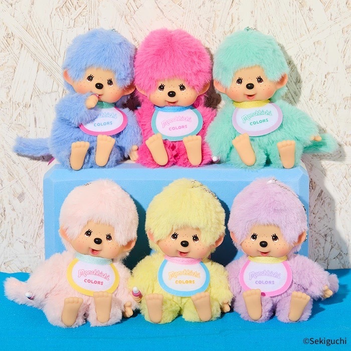 🇯🇵 MONCHHICHI COLORS 夢奇奇 蒙奇奇 顏色系列 鑰匙圈 吊飾 / 預購