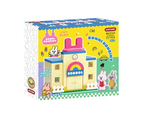 兔子便利商店-學校積木組