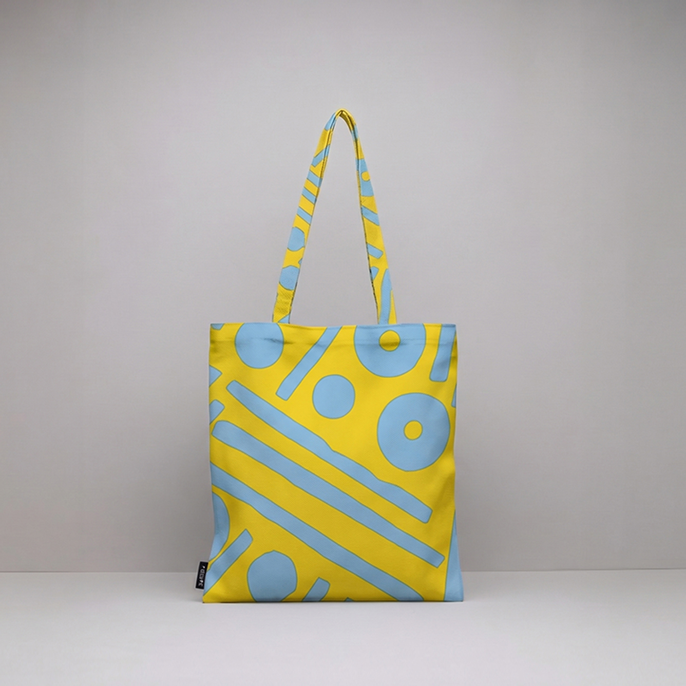 JainJain Tote Bag / City Circles Yellow