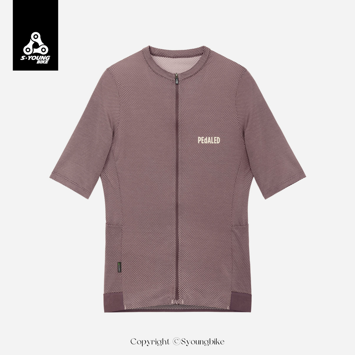 【PEdALED】W's ODYSSEY Delta Jersey 女短袖車衣 / Burgundy