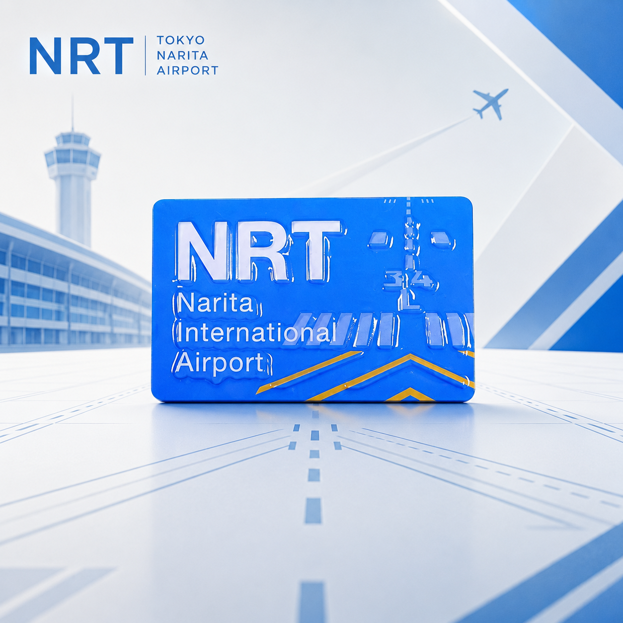 東京成田機場(NRT) 機場代碼磁鐵