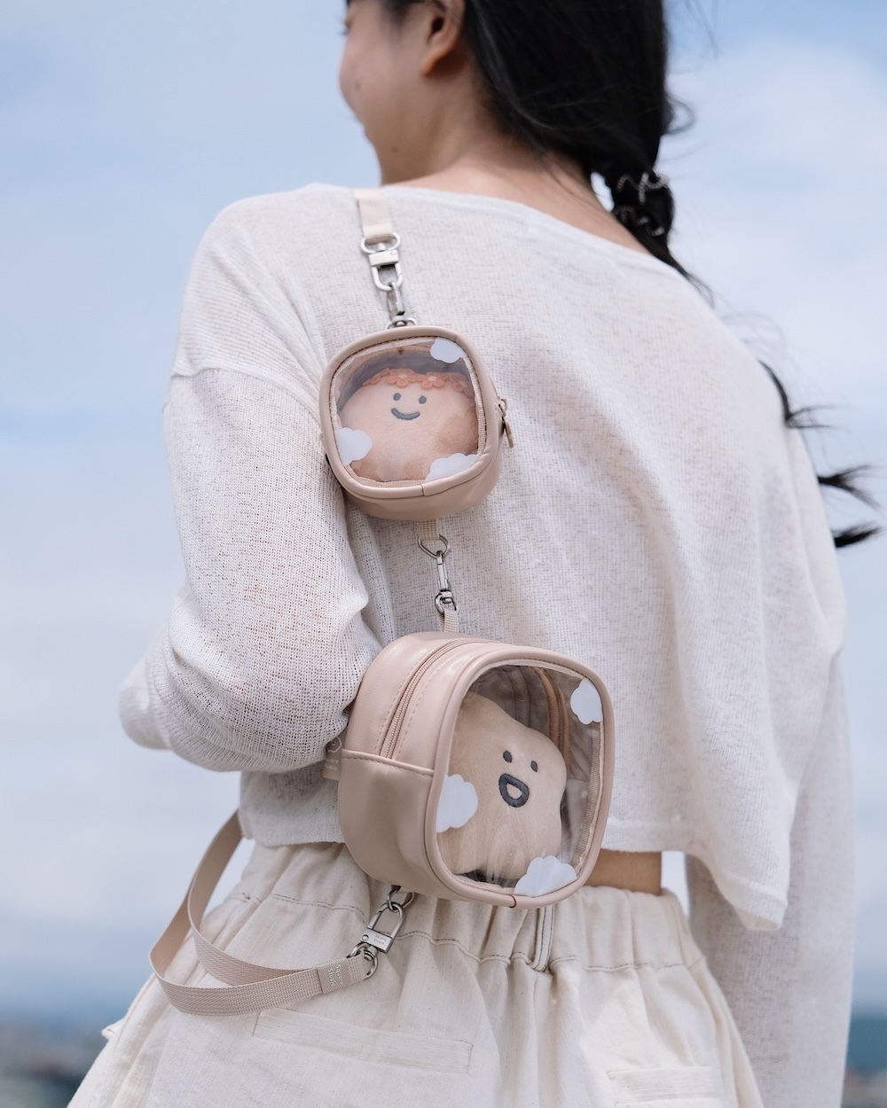 Leather Ita Crossbody Bag