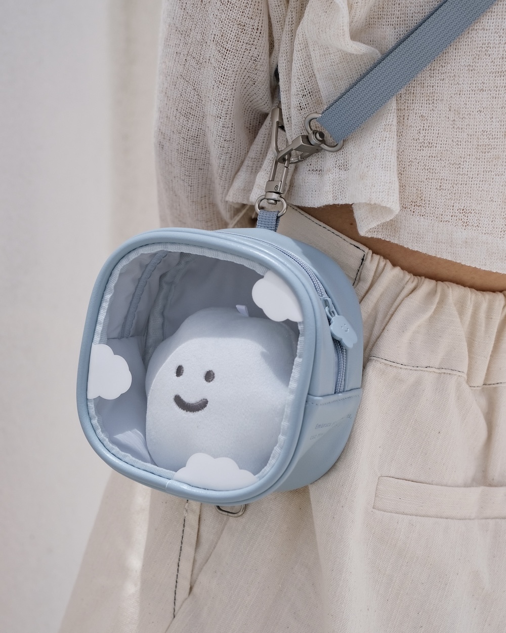 Leather Ita Crossbody Bag