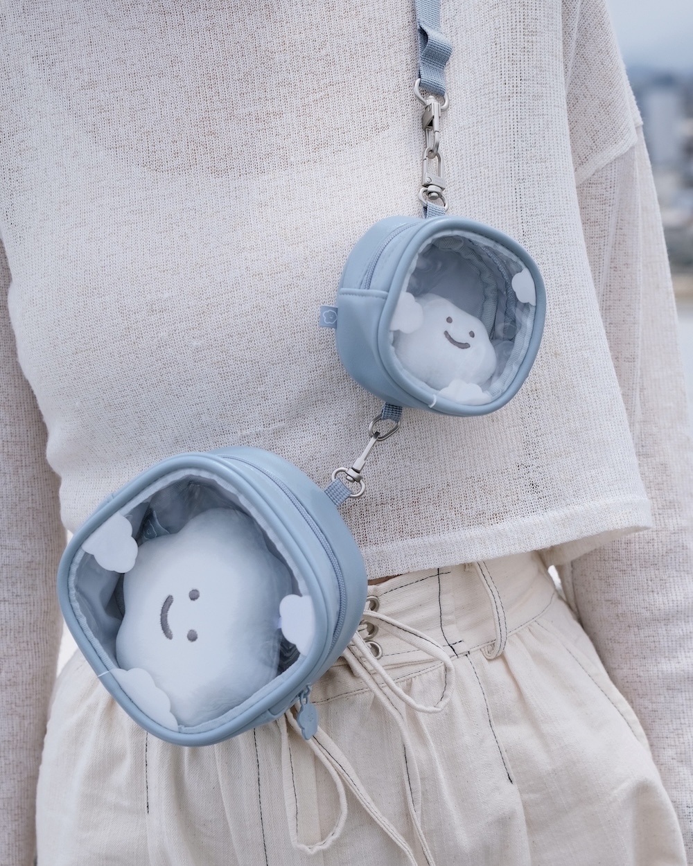 Leather Ita Crossbody Bag