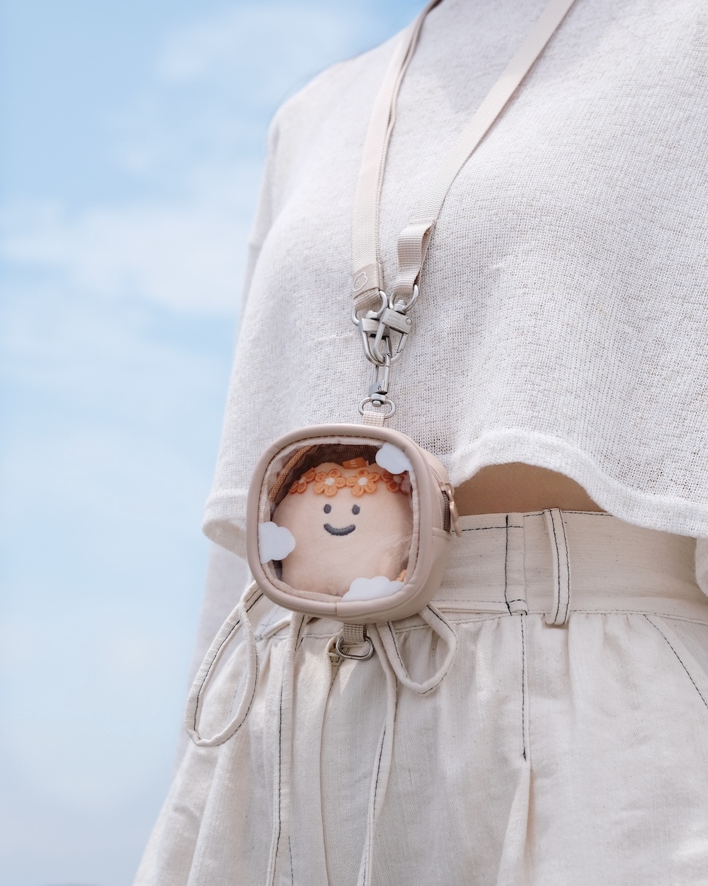 Leather Ita Crossbody Bag