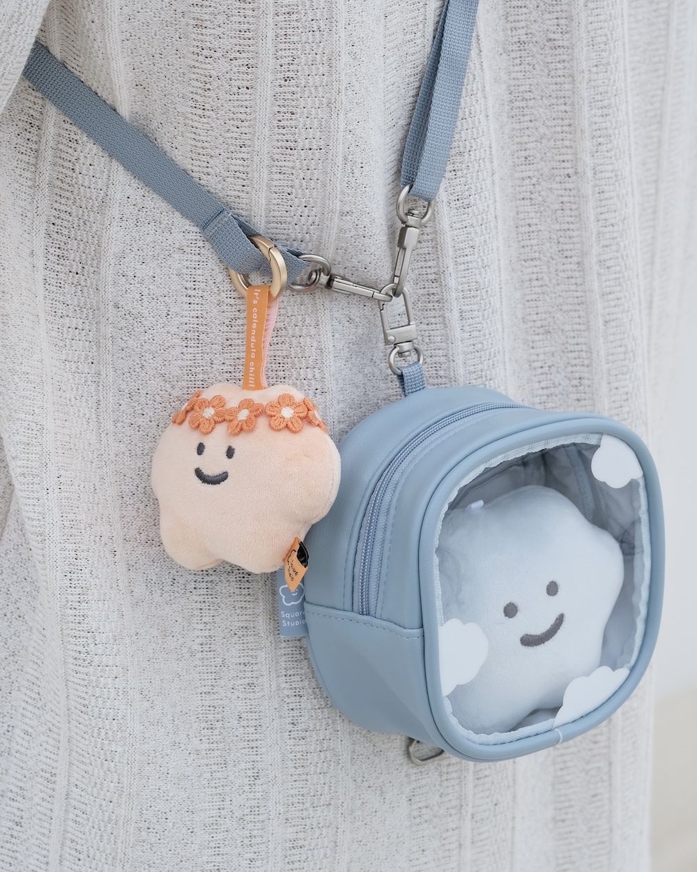 Leather Ita Crossbody Bag