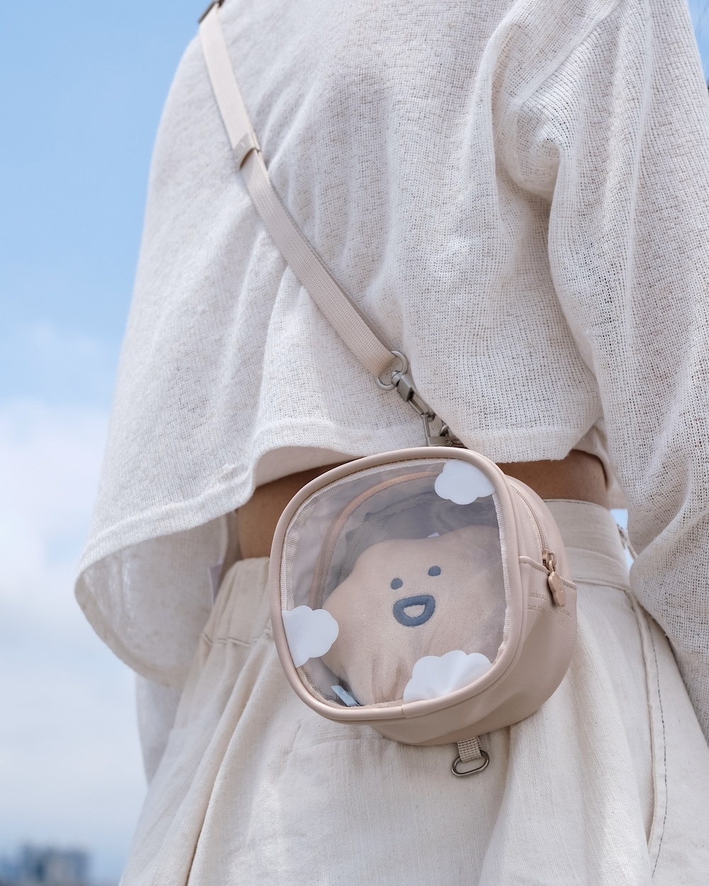 Leather Ita Crossbody Bag