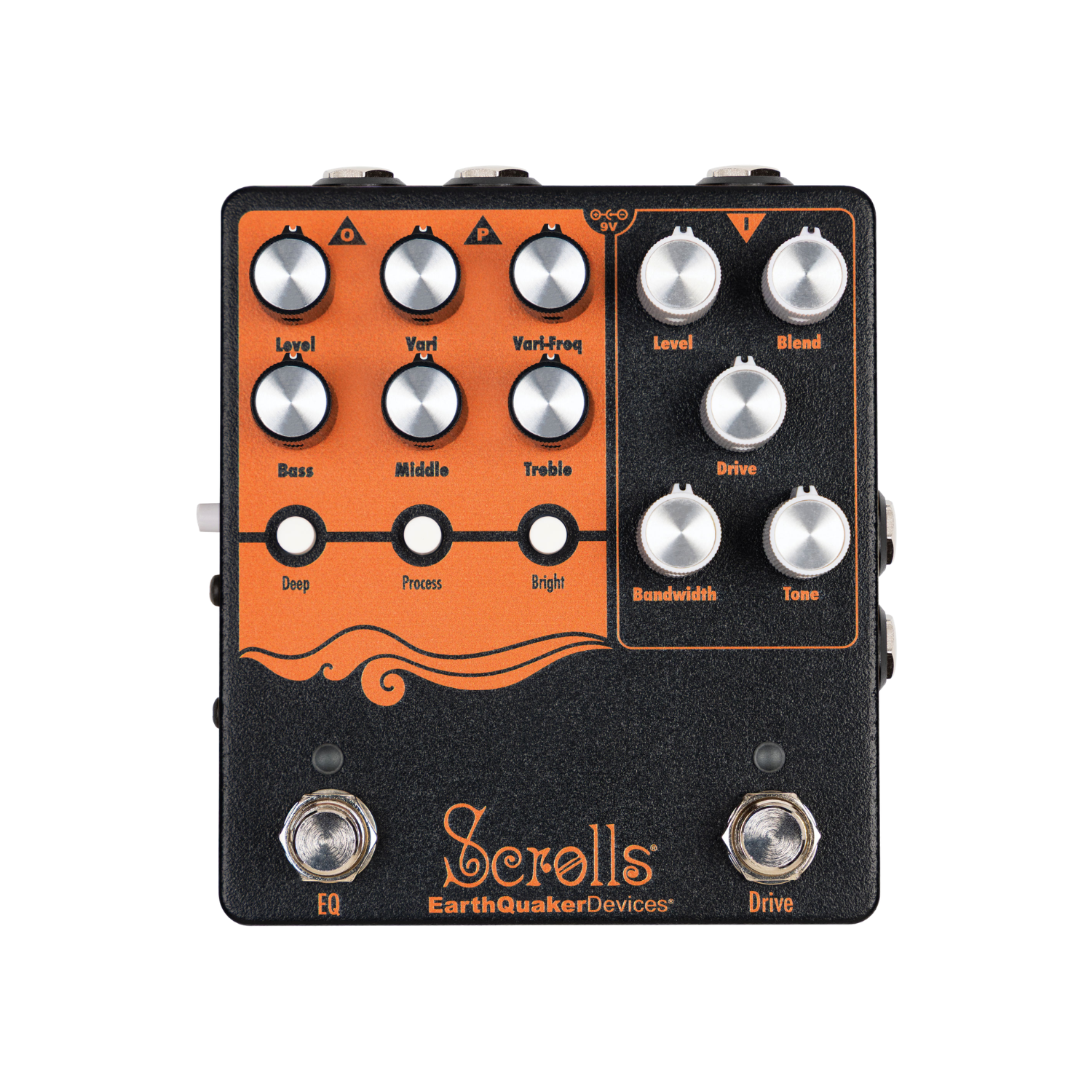 EarthQuaker Devices Scrolls Bass Preamp Pedal 效果器