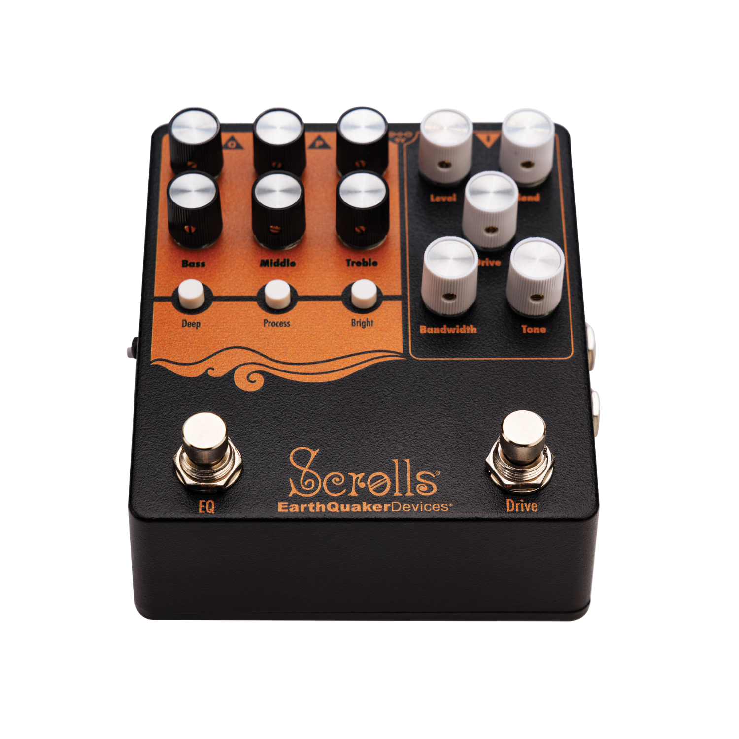 EarthQuaker Devices Scrolls Bass Preamp Pedal 效果器
