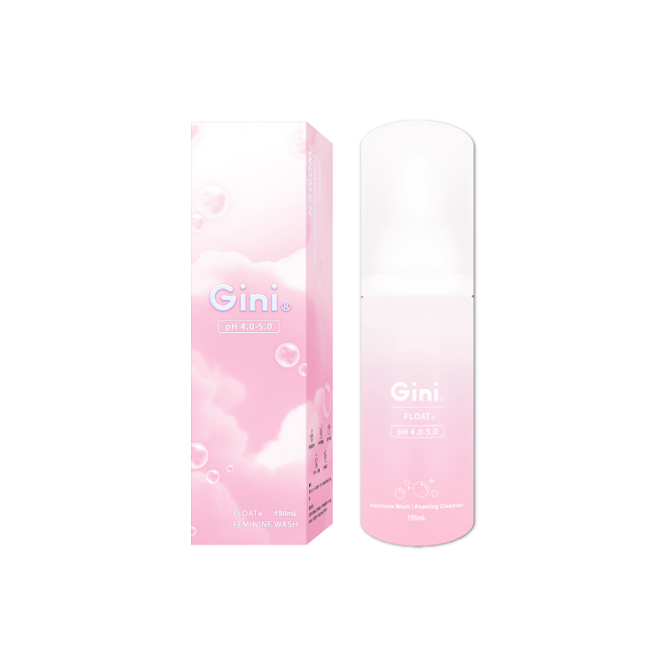 【浮落女性私密清潔慕斯】GINI Float FEMININE WASH FOAMING CLEANSER