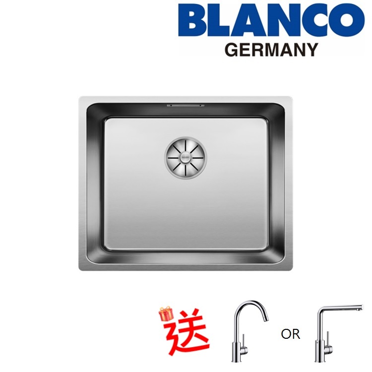 Blanco "Andano 500-U" 522967 Undermount Stainless Steel kitchen sink with Waste Kit
