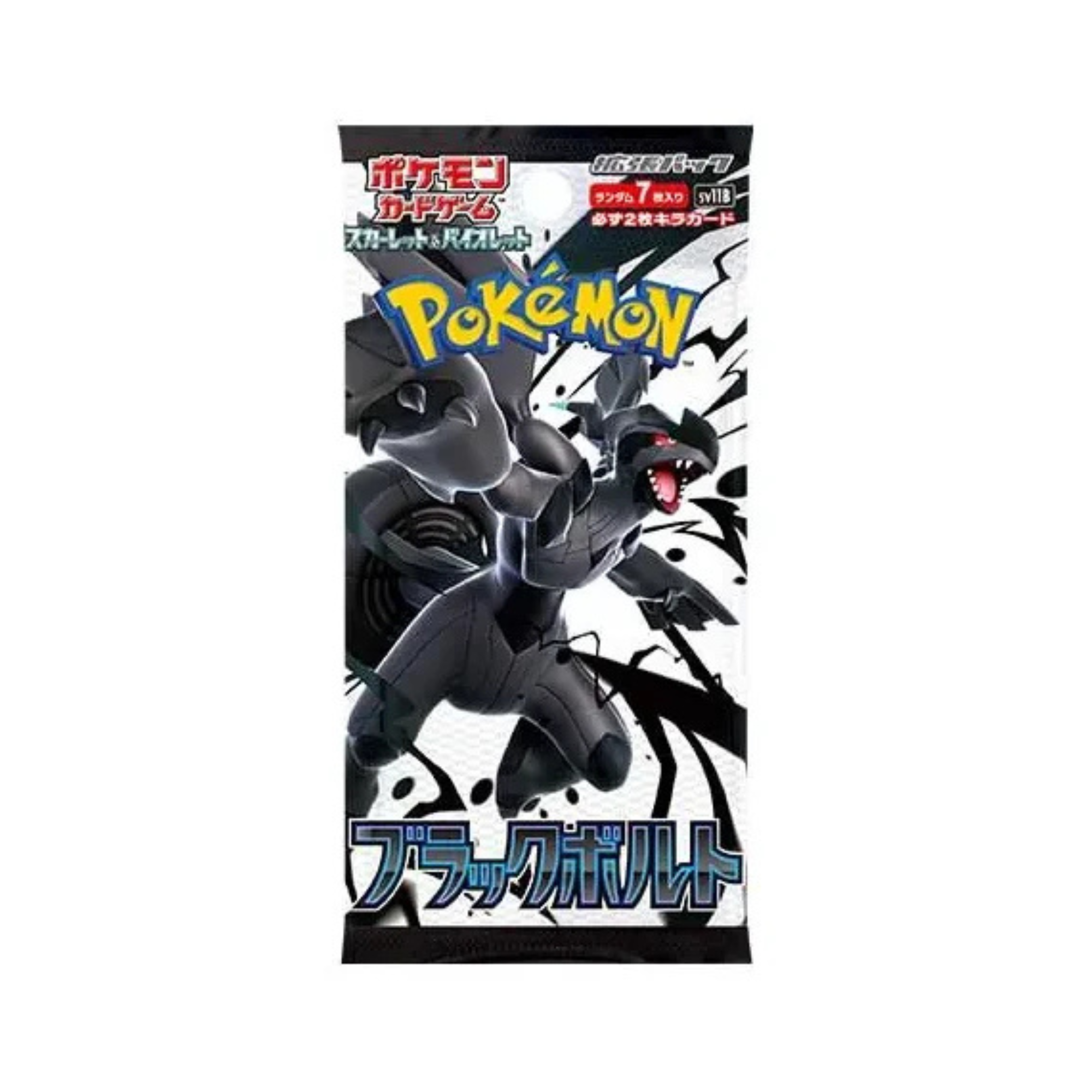 Pokemon TCG 日版 朱與紫 sv11b「ブラックボルト」散包