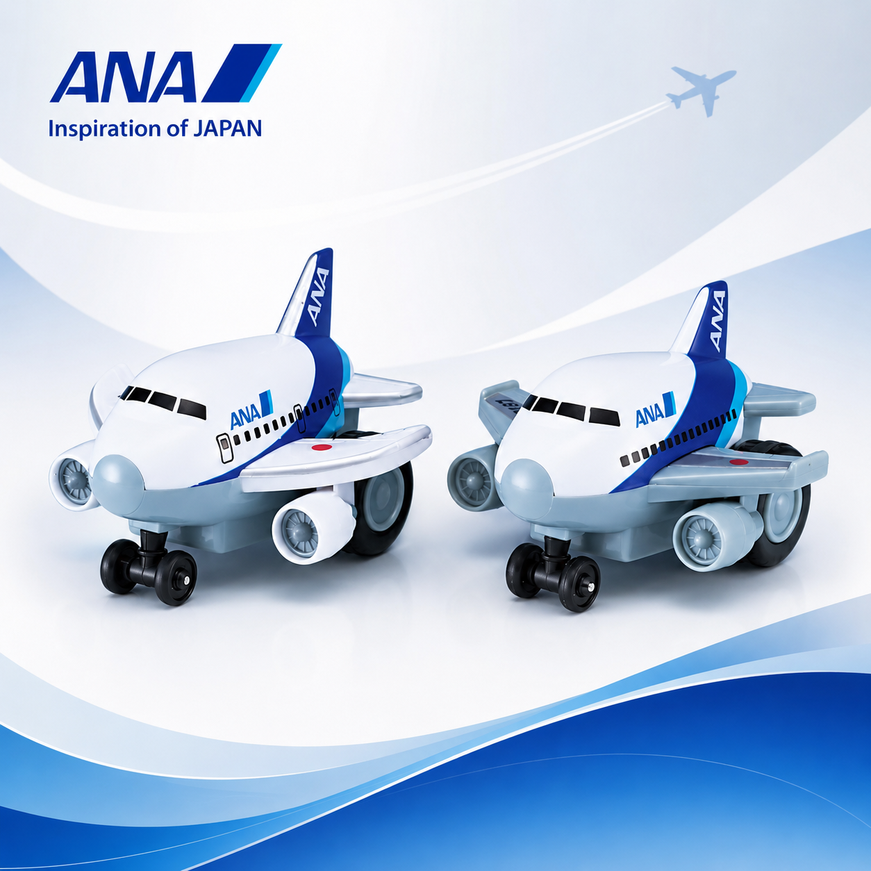 ANA 全日空滑行飛機玩具