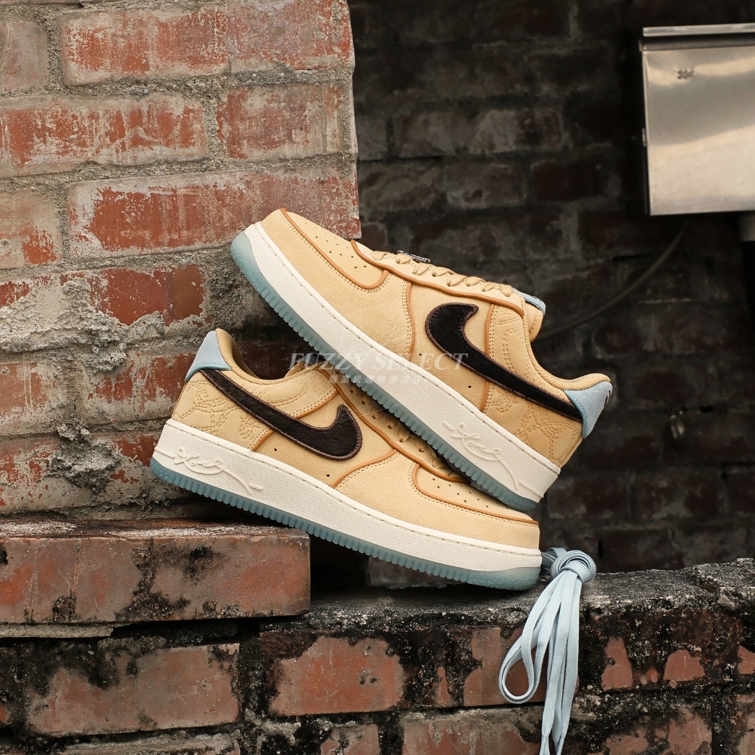 【逢甲 FUZZY】Kobe Bryant x Nike Air Force 1 "Siempre Mio" 賽馬 麻繩色 馬毛 IM0582-700