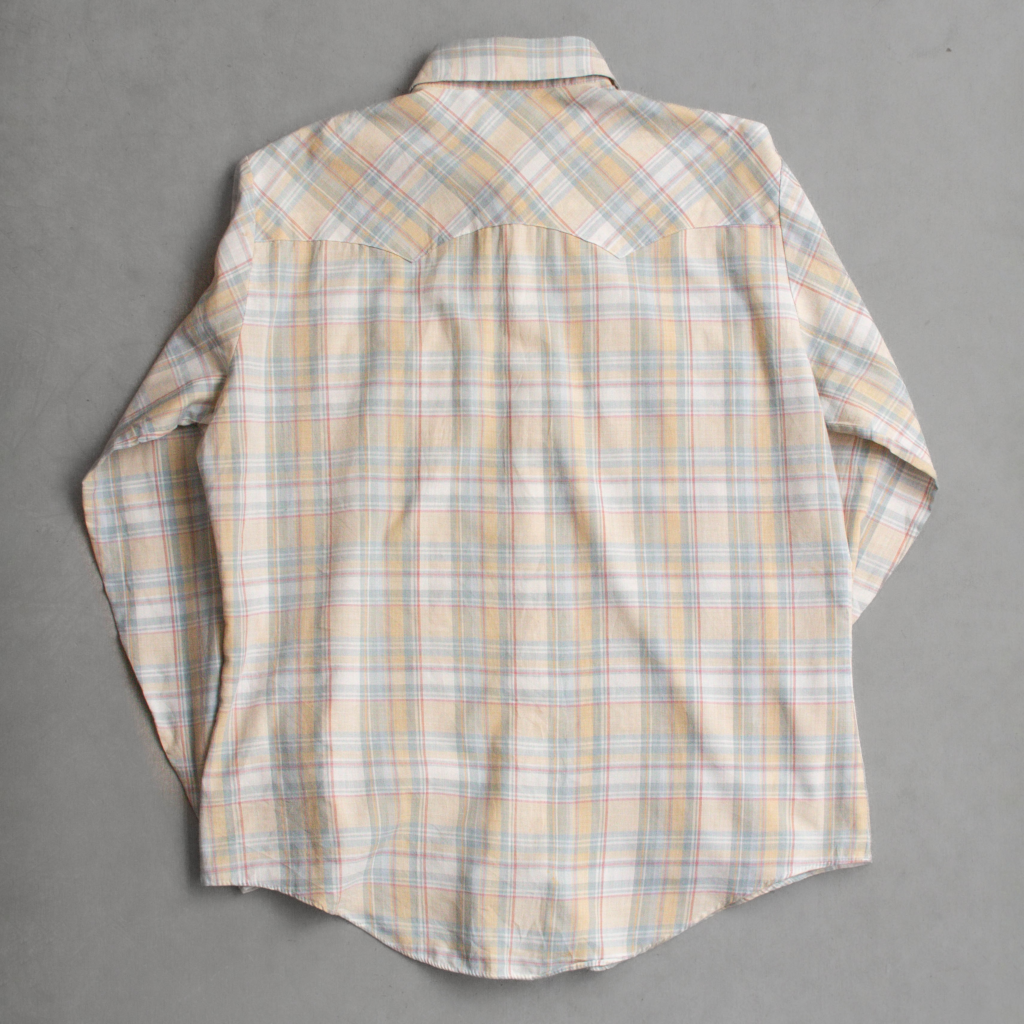 LEVIS PLAID WESTERN SHIRT 美國 卡其 格紋 西部 長袖 襯衫