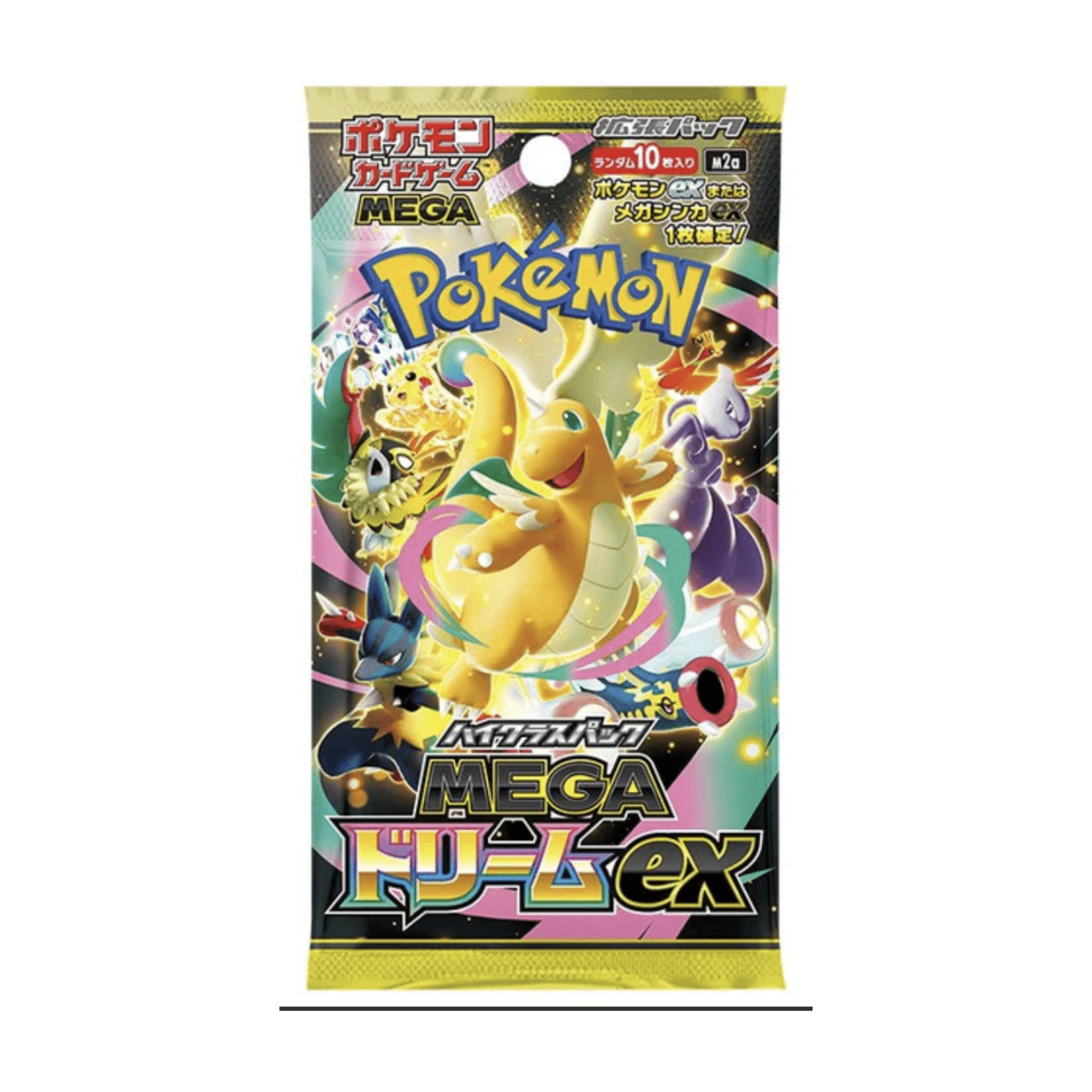 Pokemon TCG 日版 M2a「megaドリーム」散包
