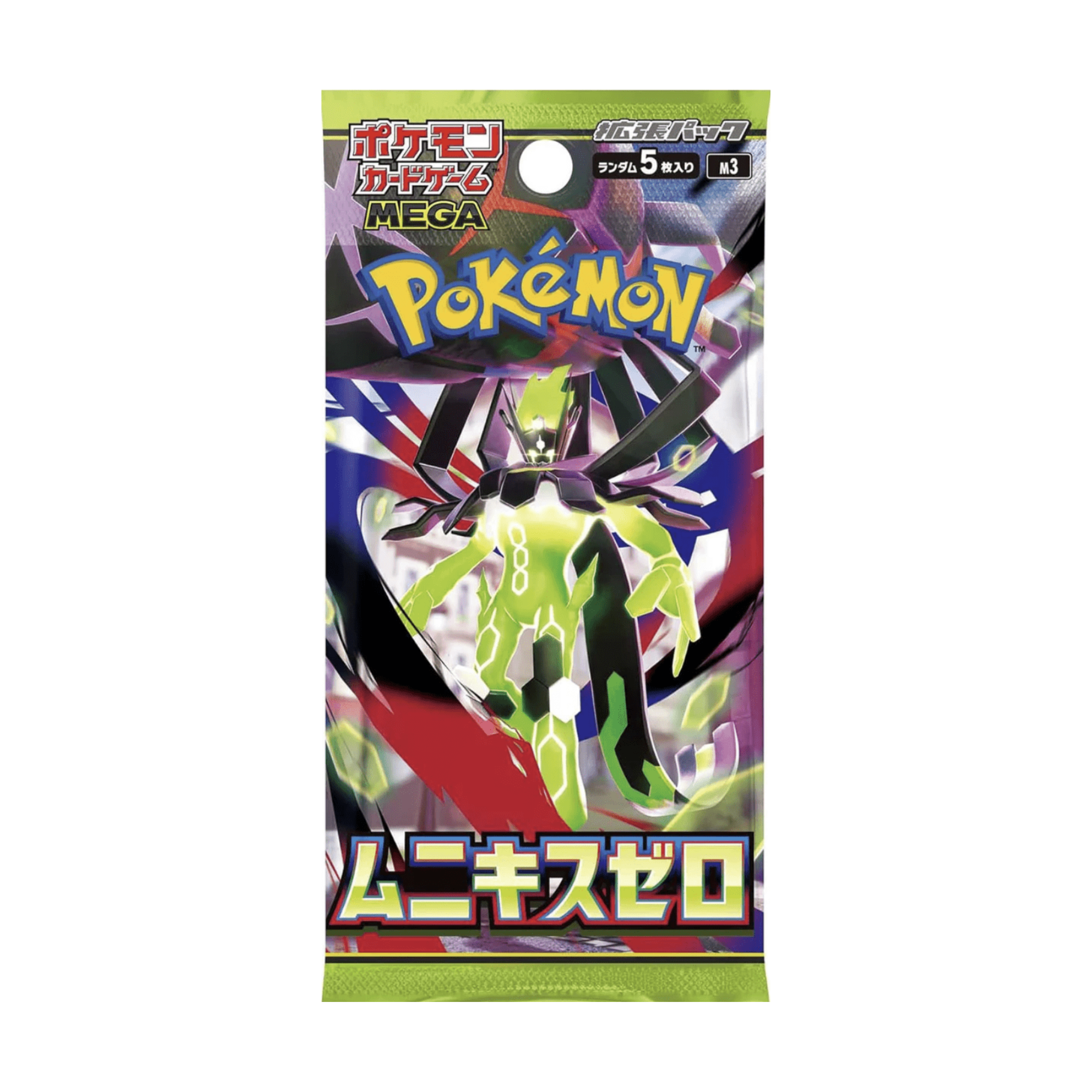 Pokemon TCG 日版 mega M3「ムニキスゼロ」散包