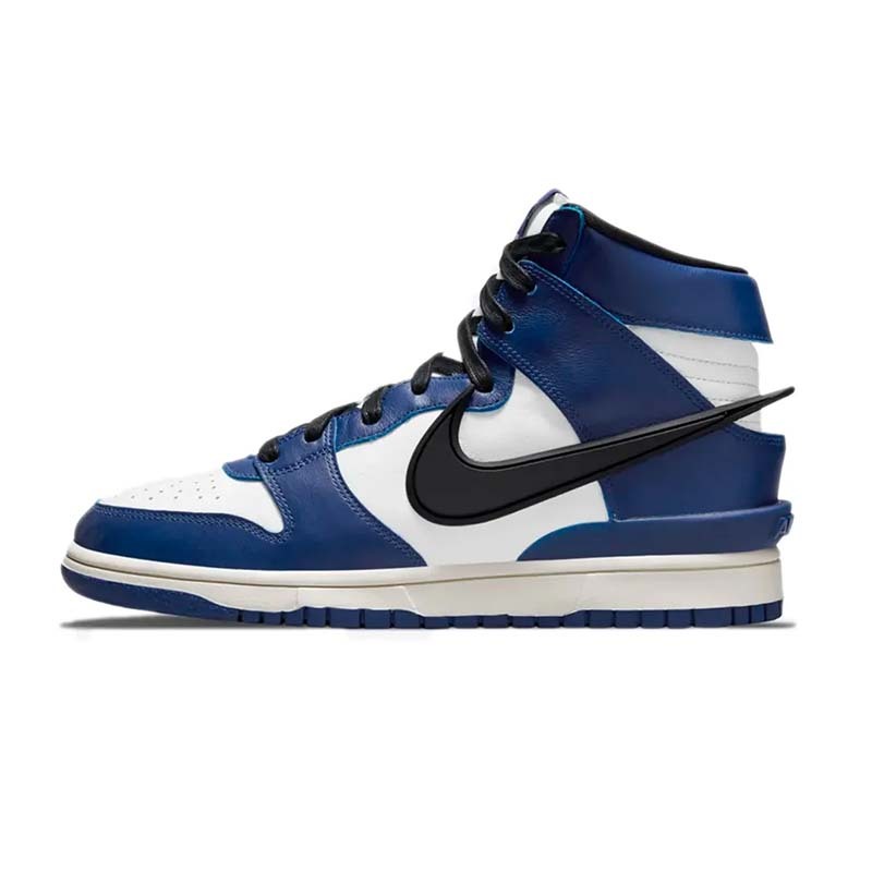 AMBUSH x Nike Dunk High "Deep Royal Blue" 聯名款 皇家藍色 休閒鞋 高筒 男鞋 CU7544-400 [台灣現貨]
