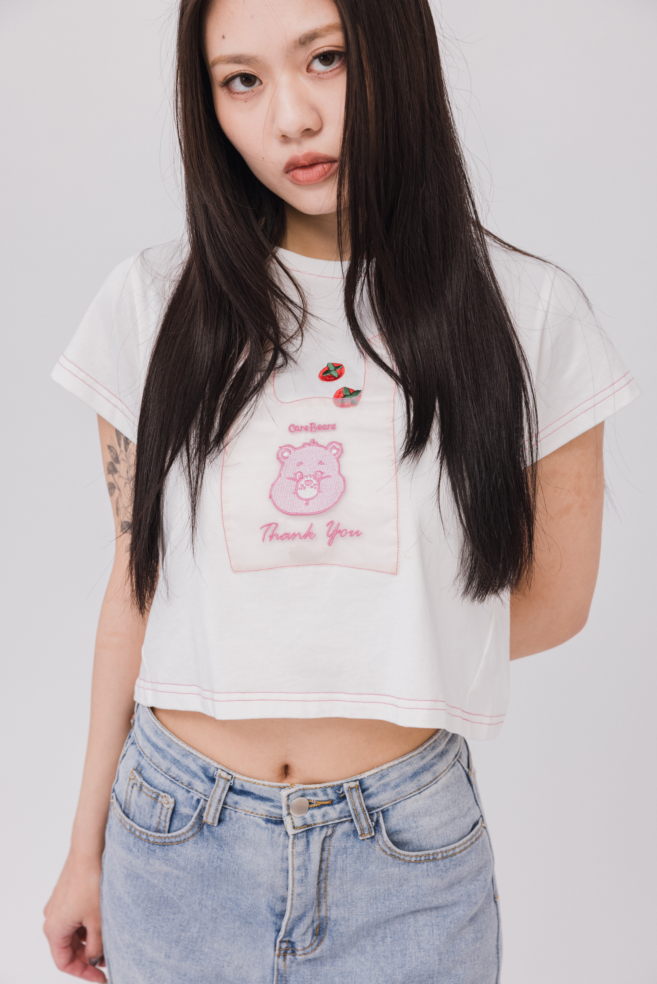 Care Bears彩虹熊 - Cheer Bear購物袋外縫T