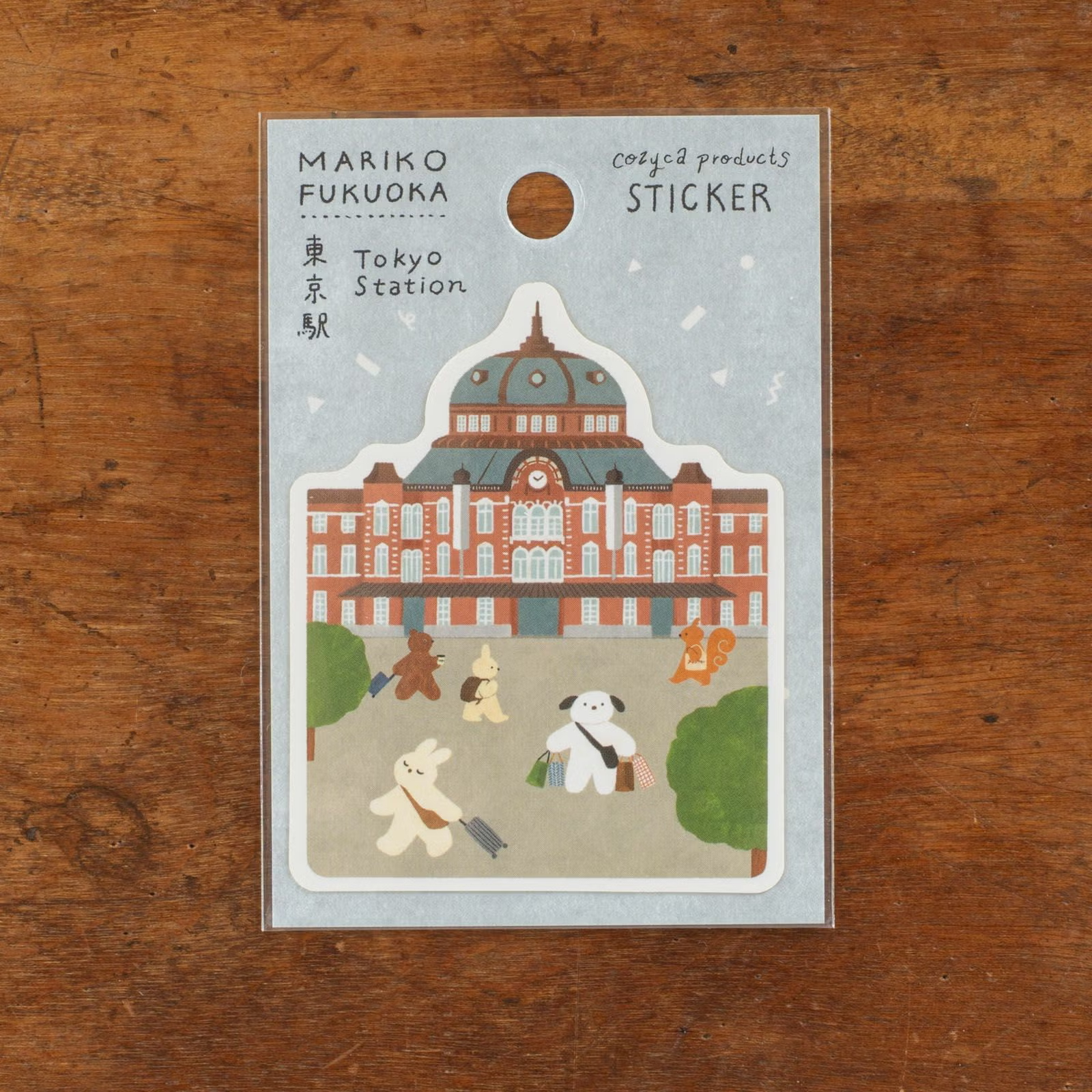 防水貼紙｜福岡麻利子・東京駅｜表現社 JAPAN
