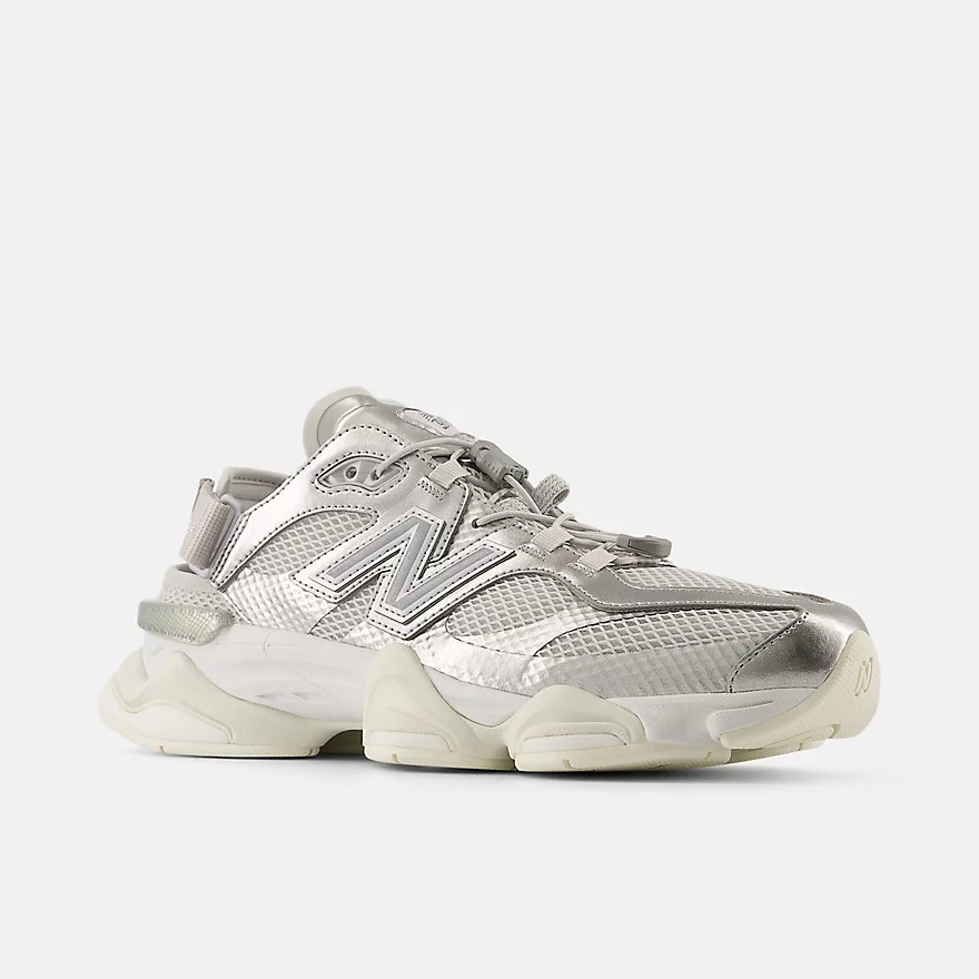 預購┃new balance 9060 summer 網布 銀色 涼鞋 魔鬼粘