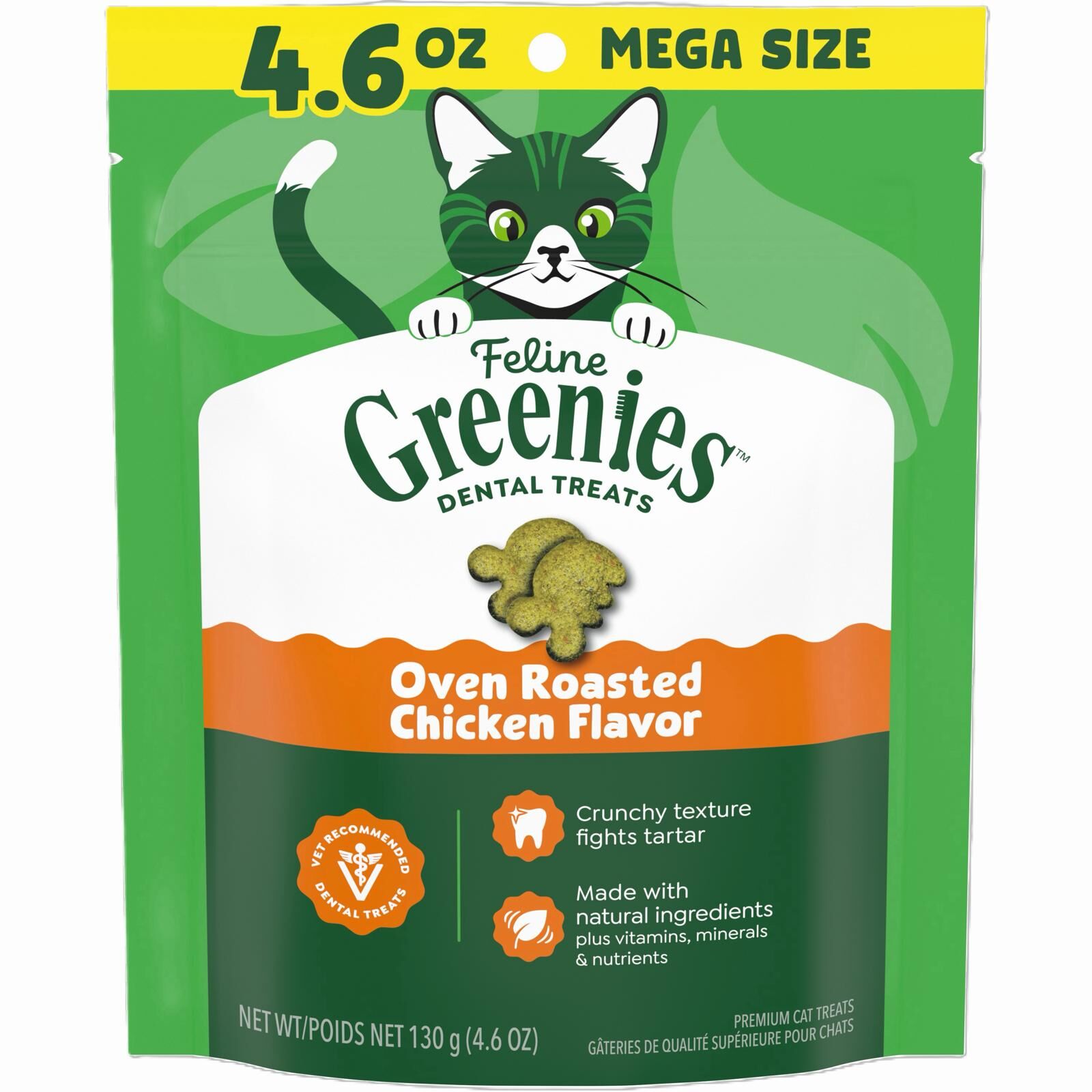 Greenies™ 貓貓潔齒餅 (烤雞味) 4.6oz