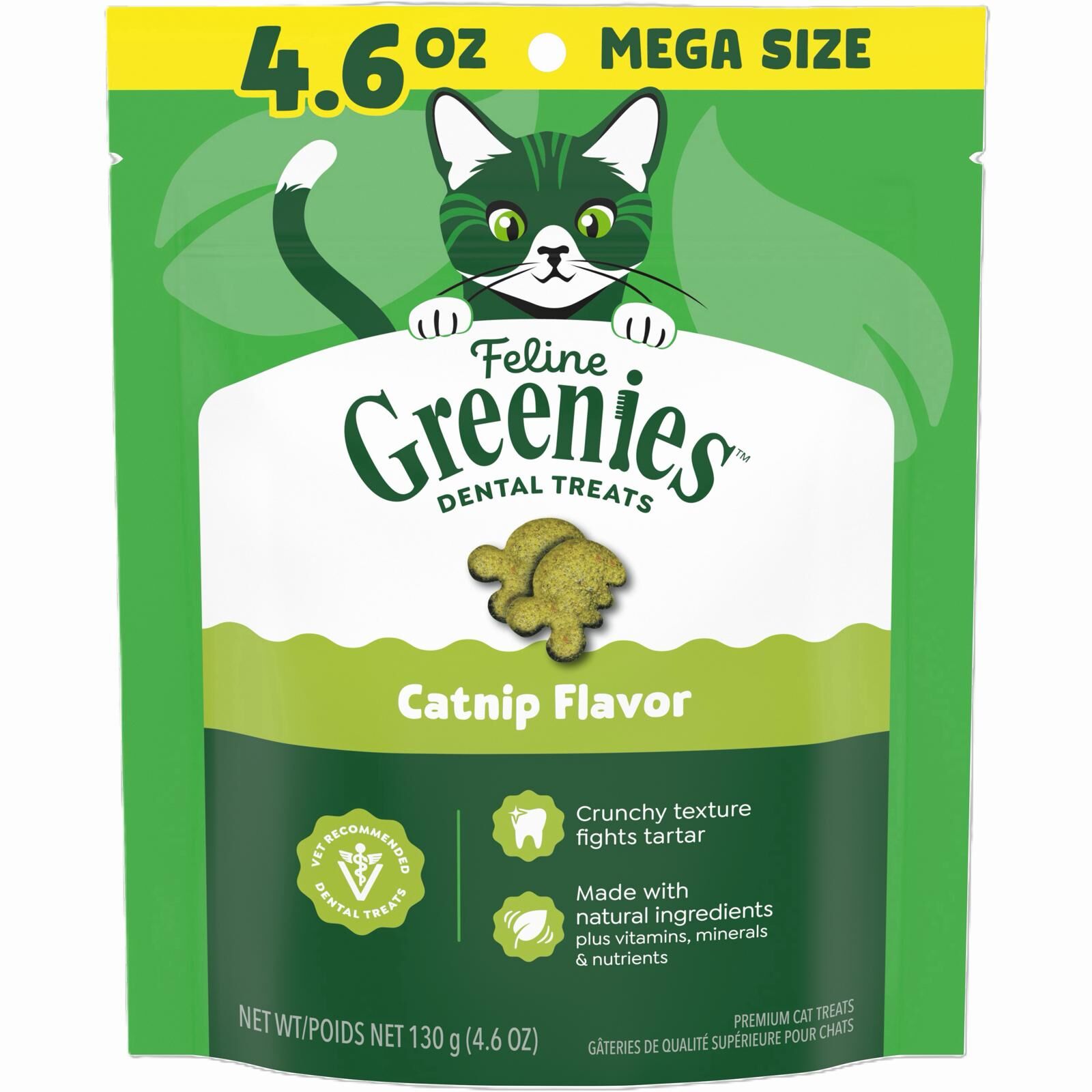 Greenies™ 貓貓潔齒餅 (貓草味) 4.6oz