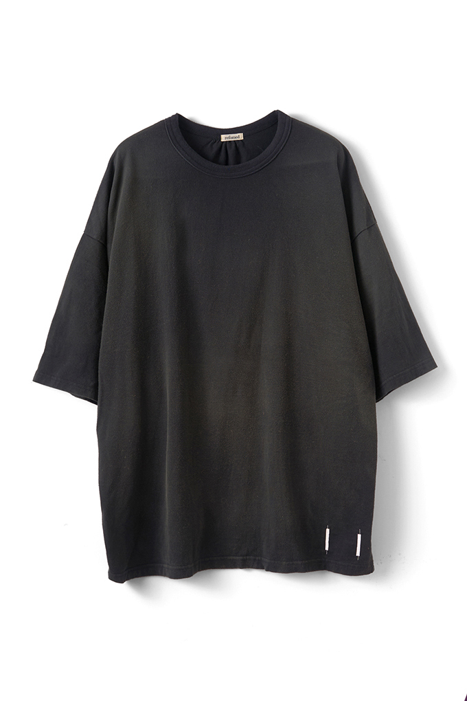 REFOMED 10WASH FORMED TEE ”OVER” (4COL)