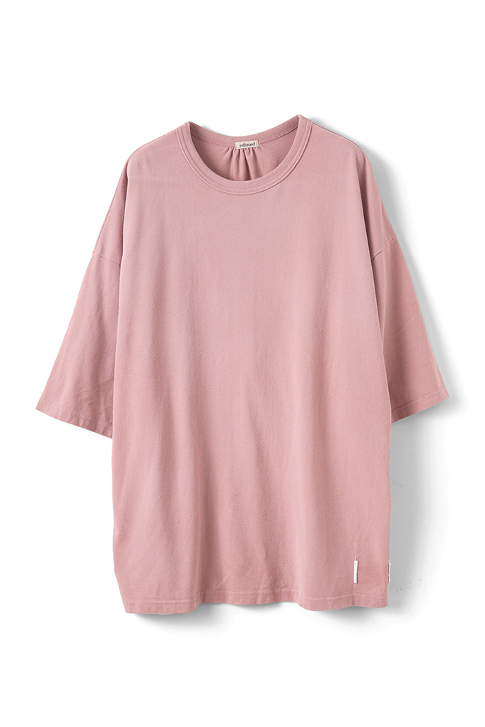 REFOMED 10WASH FORMED TEE ”OVER” (4COL)